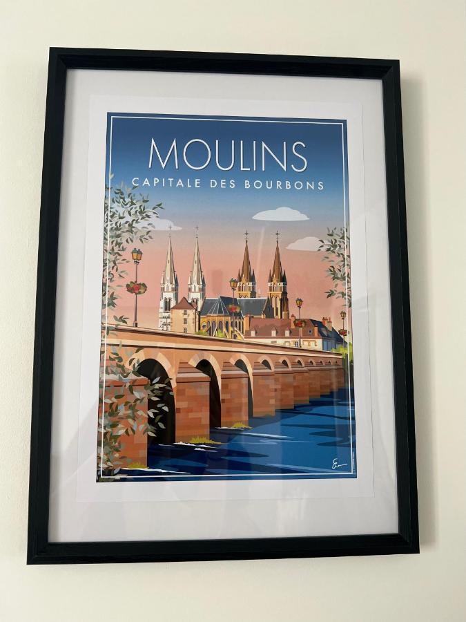 דירות מולאן Le Cocon Moulinois, Proche Gare Avec Services By Primo C0Nciergerie מראה חיצוני תמונה